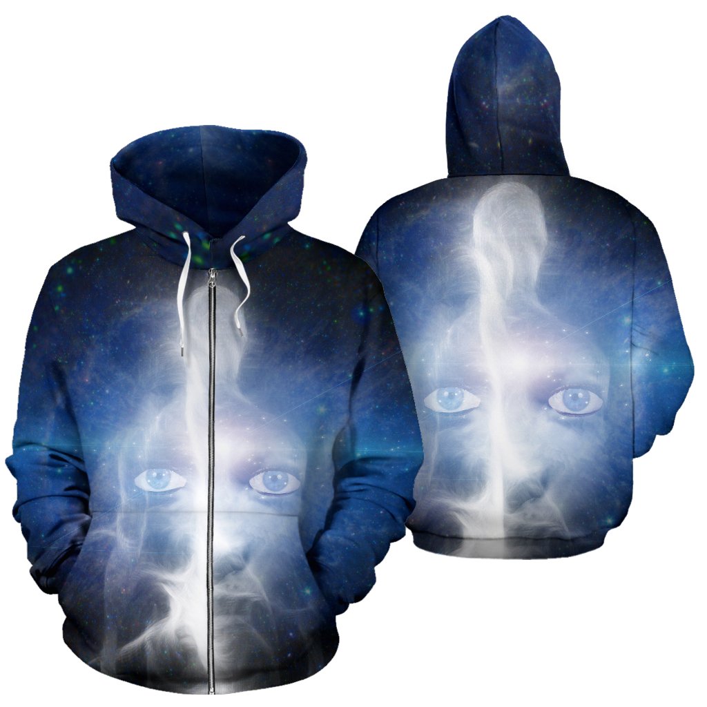 Felpa Zip Occhio-Amaze Style™-placeholder-placeholder-Vibe Cosy™