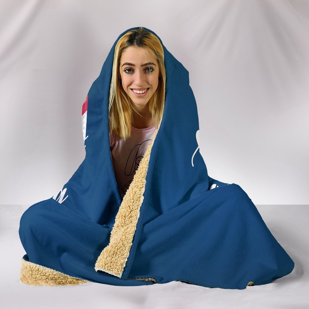 Custom Hoodie Blanket - Nursing Works-6teenth World™-Hooded Blanket-Youth 60"x45"-Vibe Cosy™