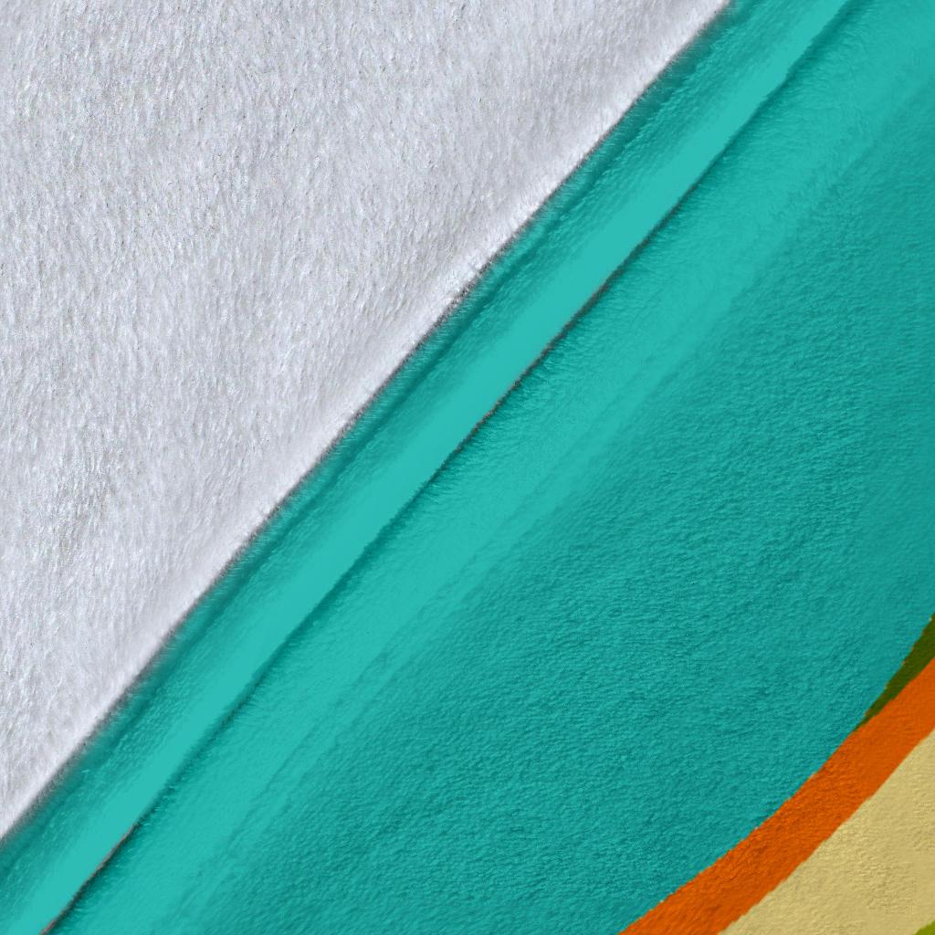 Cavallo Colorato Turchese - Coperta in Pile -Amaze Style™-Premium BlanketCavallo Colorato Turchese - Coperta in Pile -Youth (56 x 43 inches / 140 x 110 cm)-Vibe Cosy™