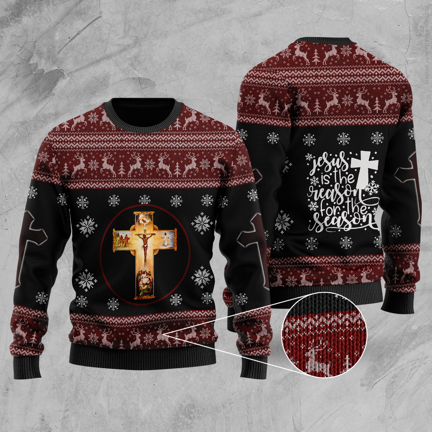 Jesus Christmas 3D All Over Printed Shirts For Men and Women