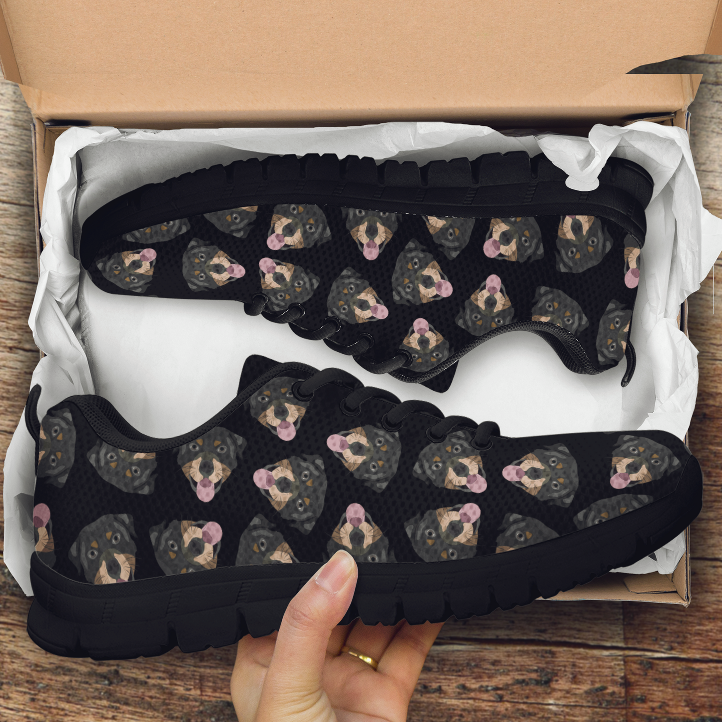 Rottweiler sneaker shoes DD07242001-HG-Women's sneaker-EU36 (US5.5)-Vibe Cosy™
