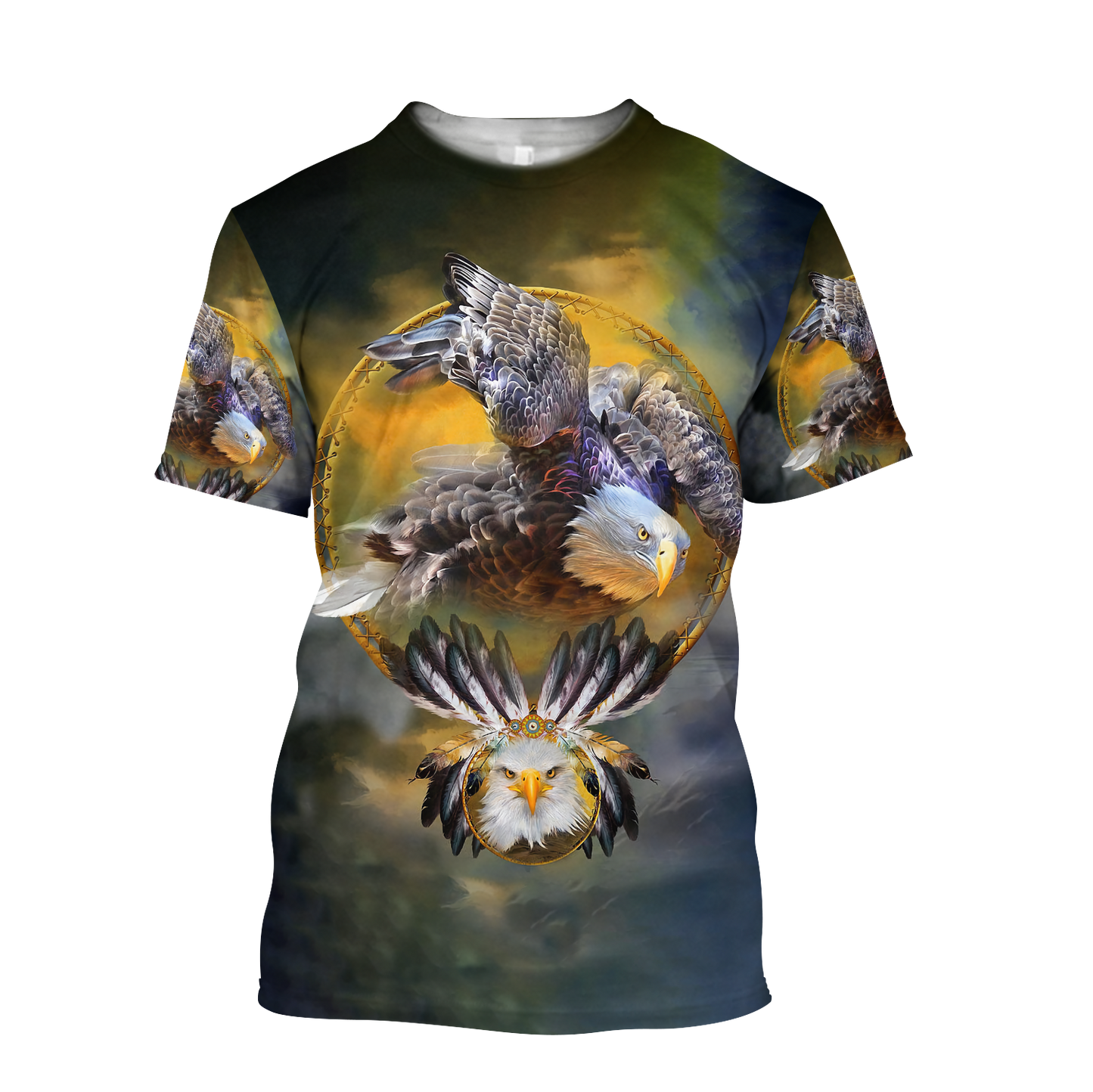 The Great Eagle 3D All Over Print Hoodie DD08242002