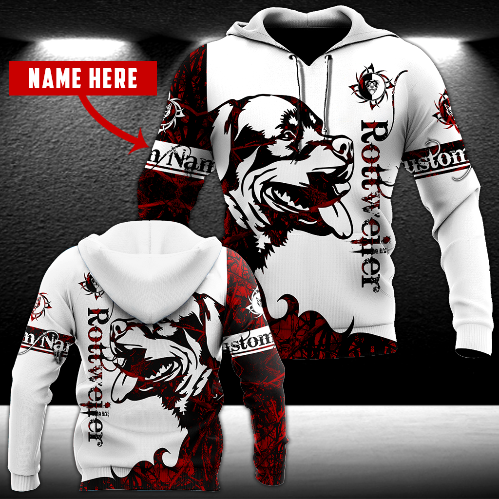 Rottweiler custom 3d hoodie shirt for men and women DD08052002S