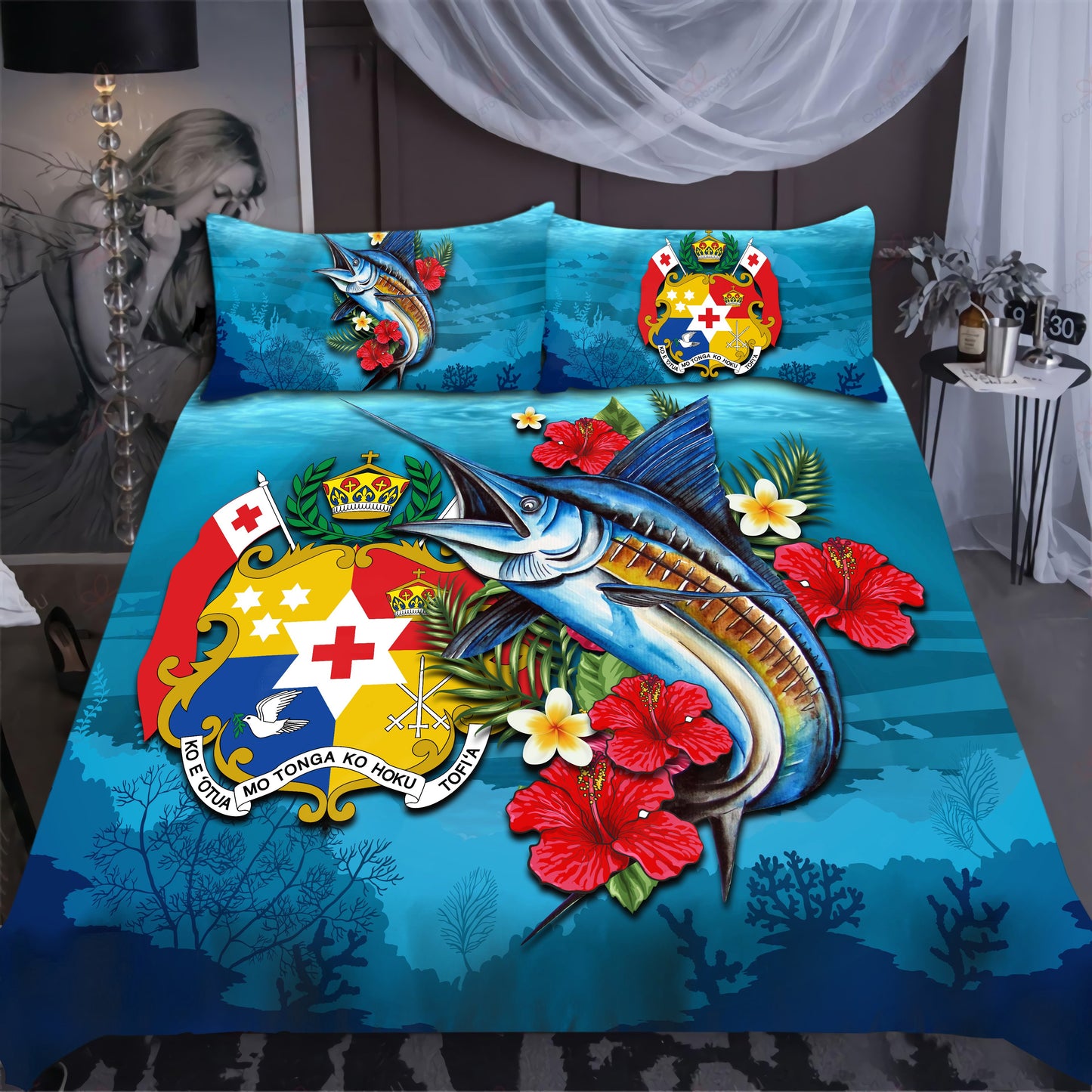 Tonga Turtle Bedding Set AM260602-Bedding Set-TT-Twin-Vibe Cosy™