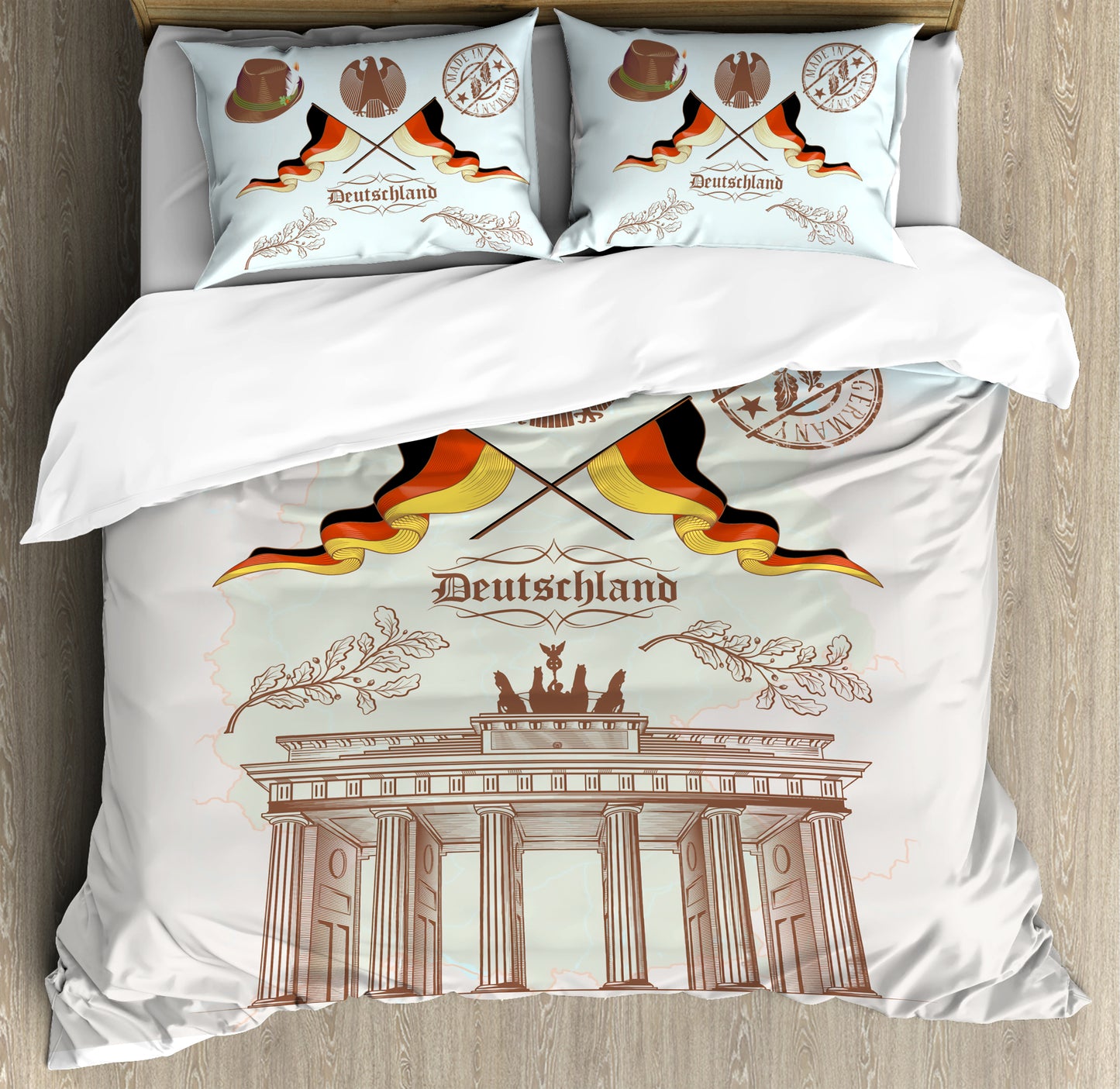 Germany Bedding Set - Deutschland German Symbol HAC260607-NM-Bedding Set-NM-US Twin-Vibe Cosy™