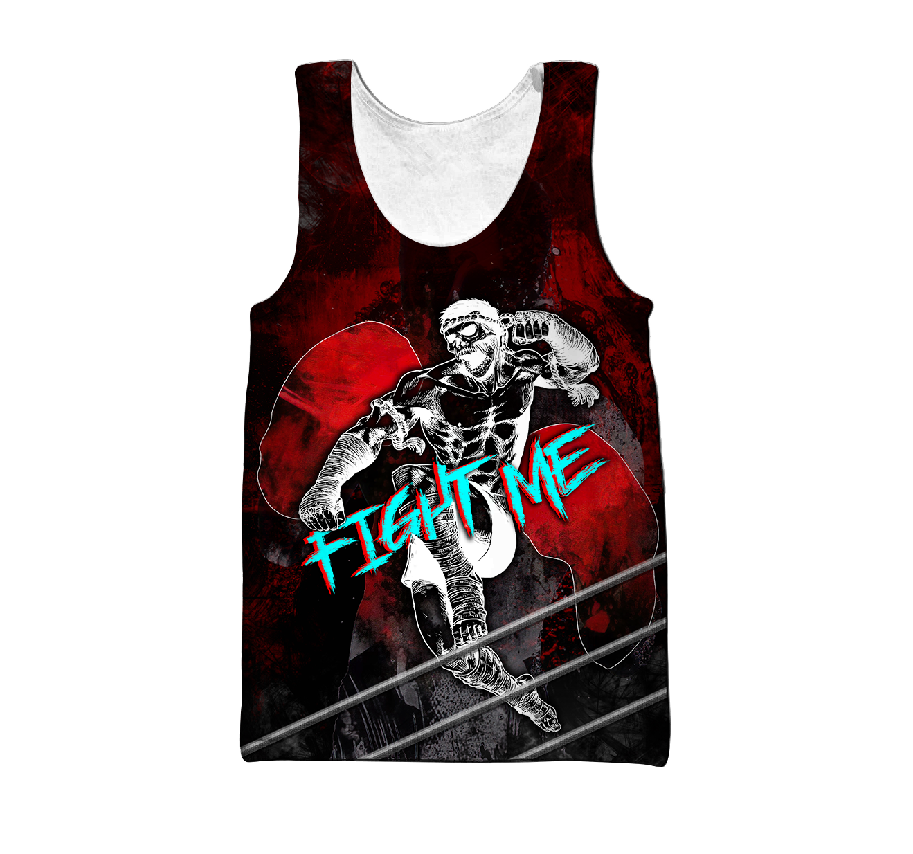 Fight me Muaythai Kickboxing 3D Printed MH200520-Apparel-ML-Tank Top-S-Vibe Cosy™
