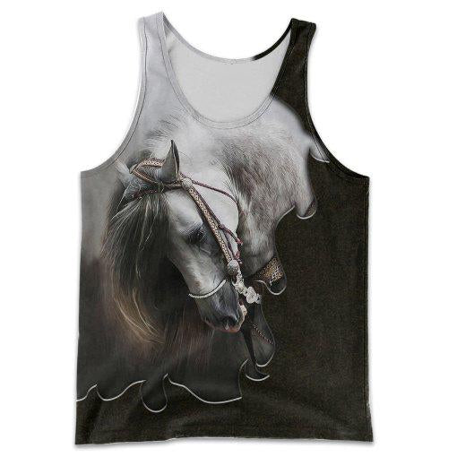 Beautiful Horse 3D All Over Printed Shirts For Men And Women MP130407-Apparel-MP-Tank Top-S-Vibe Cosy™