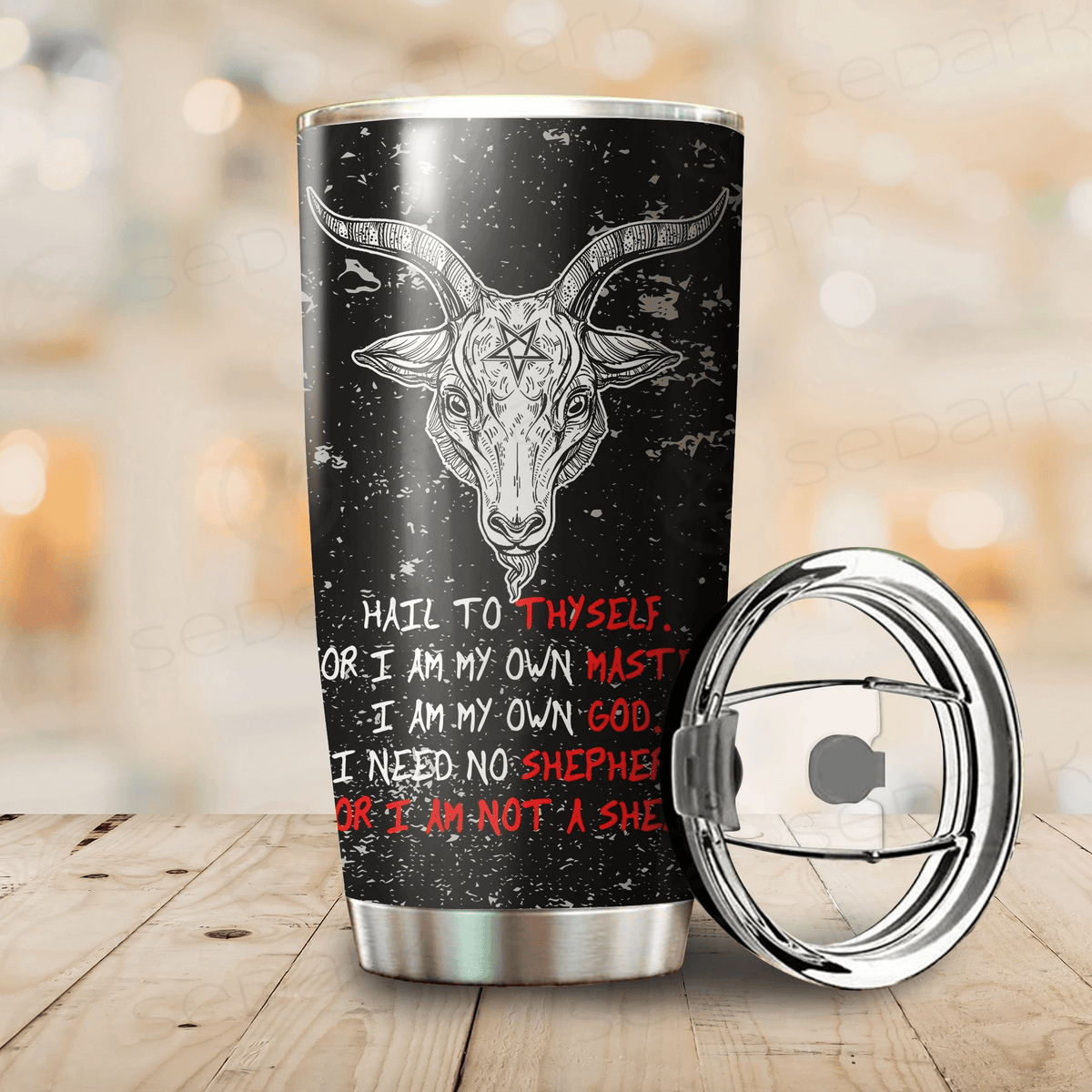Satanic Tumbler Cup Premium MPT3-Tumbler-MP-Vibe Cosyβ’