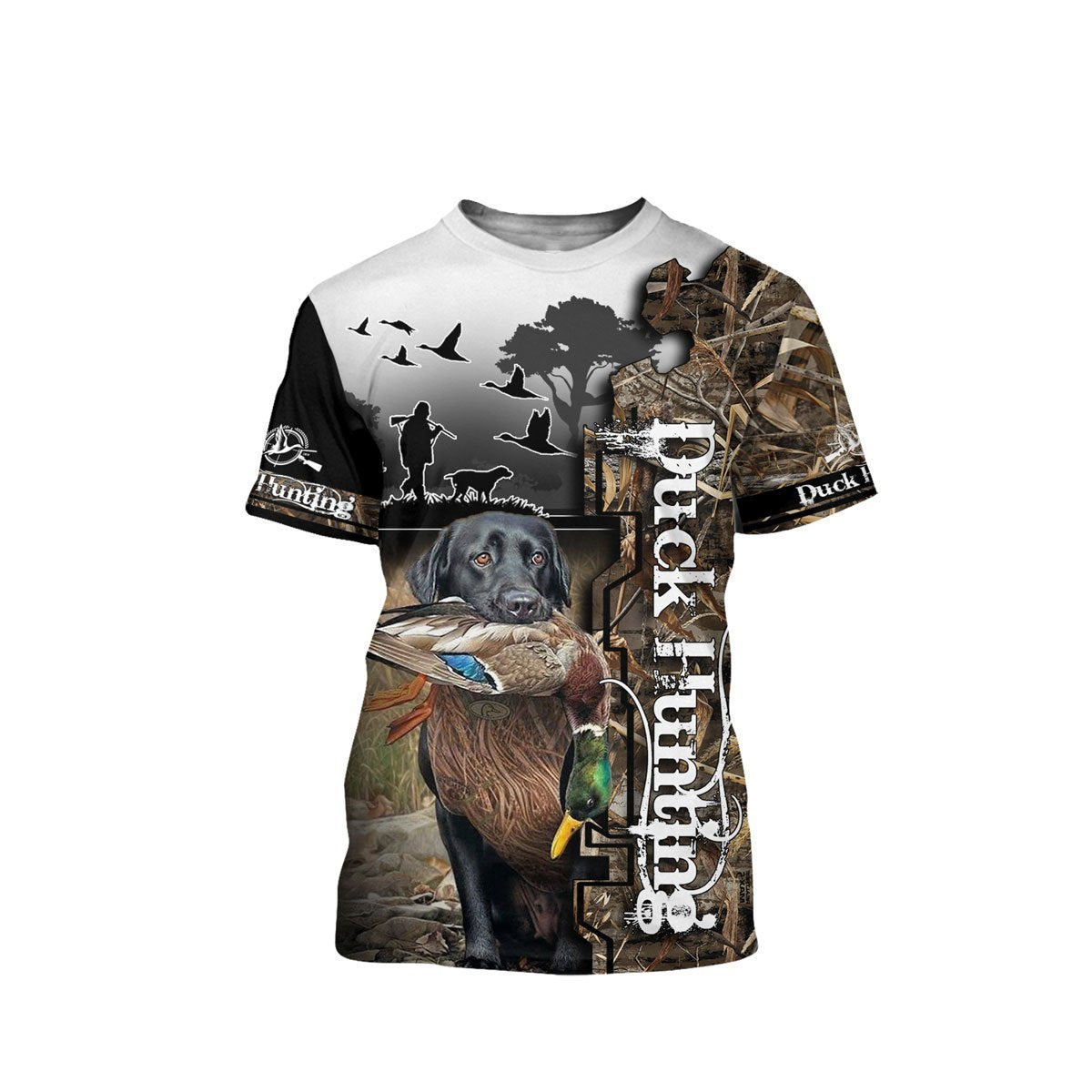 Mallard Duck Hunting 3D All Over Printed Shirts for Men and Women TT231006-Apparel-TT-T-Shirt-S-Vibe Cosy™