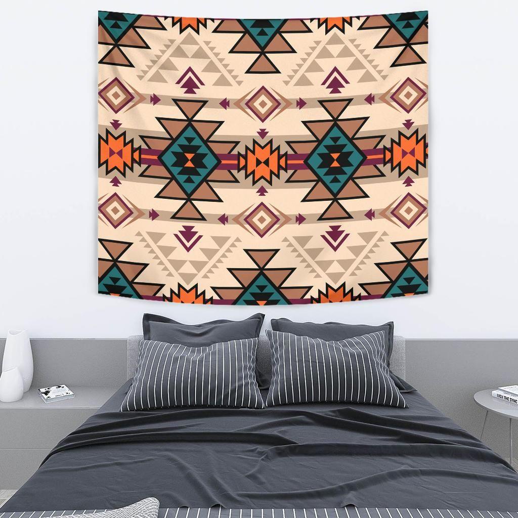 Native American 3D All Over Printed Tapestry