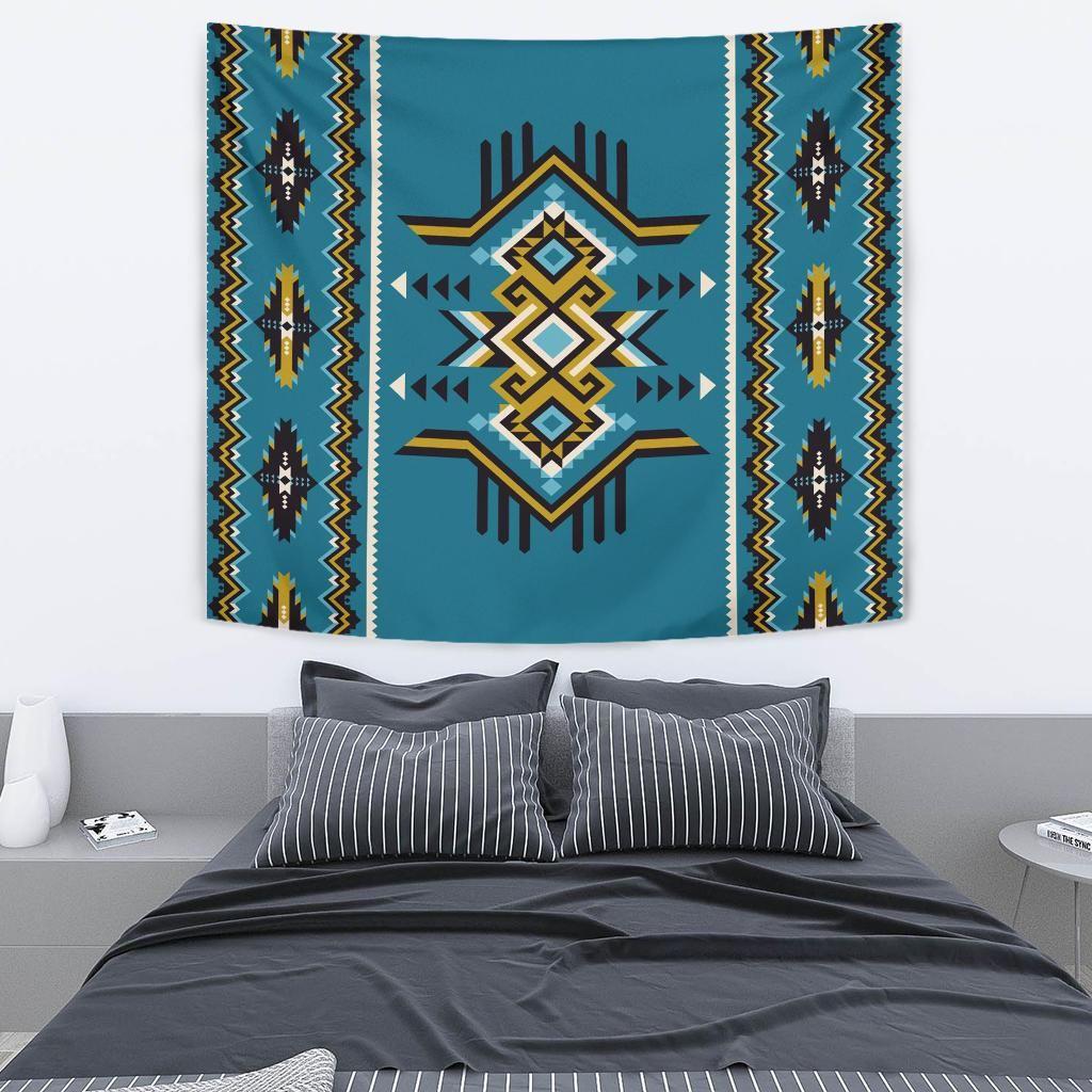 Native American 3D All Over Printed Tapestry