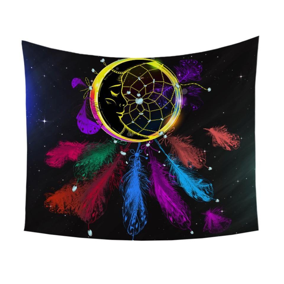 Native American 3D All Over Printed Tapestry