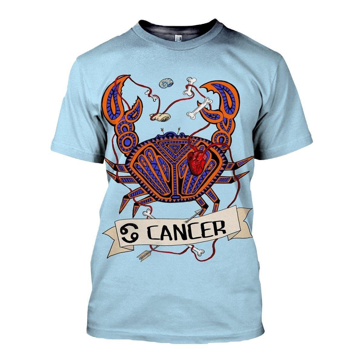 3D ALL OVER PRINTED CANCER ZODIAC HOODIE NTH160828-Apparel-NTH-T-Shirt-S-Vibe Cosy™