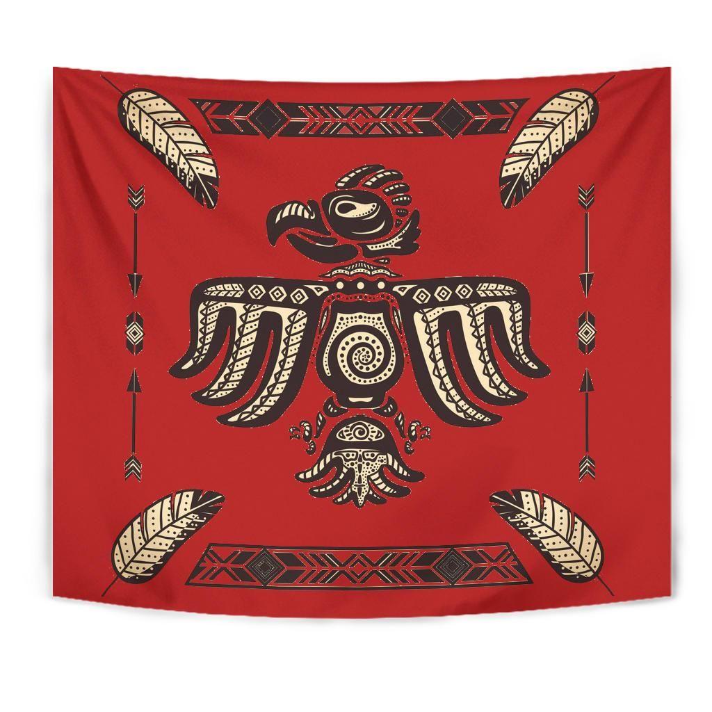 Native American 3D All Over Printed Tapestry