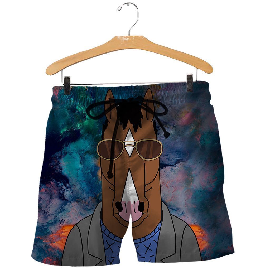 3D ALL OVER PRINTED A COOL HORSEMAN SHIRTS-Apparel-HP Arts-SHORTS-S-Vibe Cosy™
