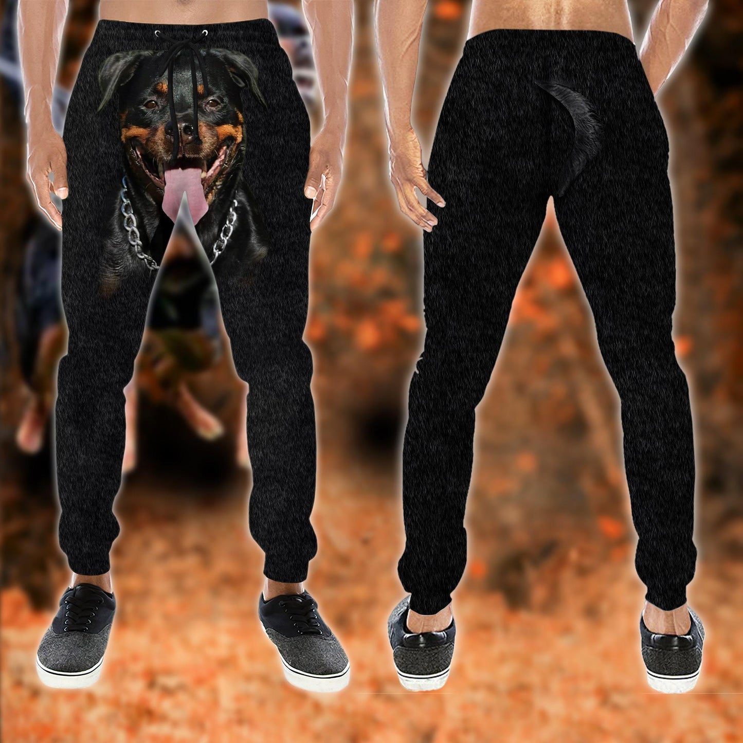 Rottweiler sweatpants + hoodie combo AM082066
