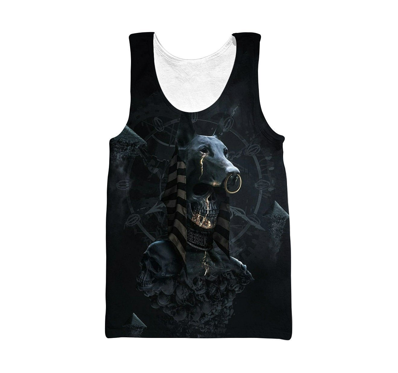 3D All Over Print Anubis and Bastet Legendary Lovers Hoodie-Apparel-Khanh Arts-Tank Top-S-Vibe Cosy™