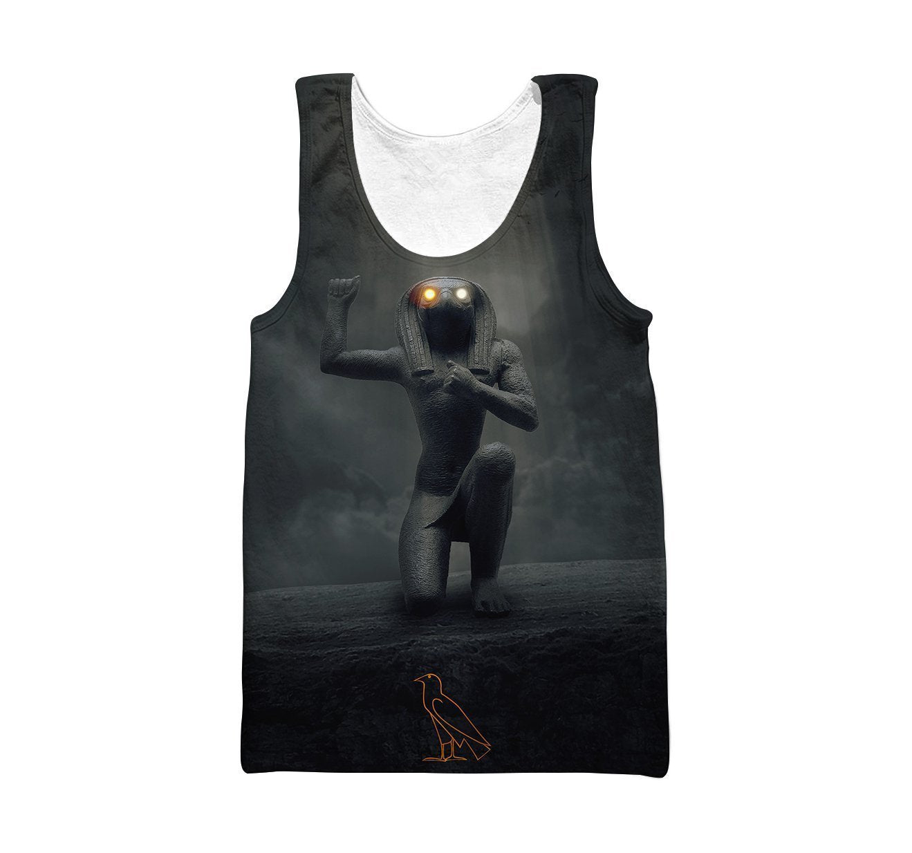 3D All Over Print Horus The Darkness Hoodie-Apparel-Khanh Arts-Tank Top-S-Vibe Cosy™