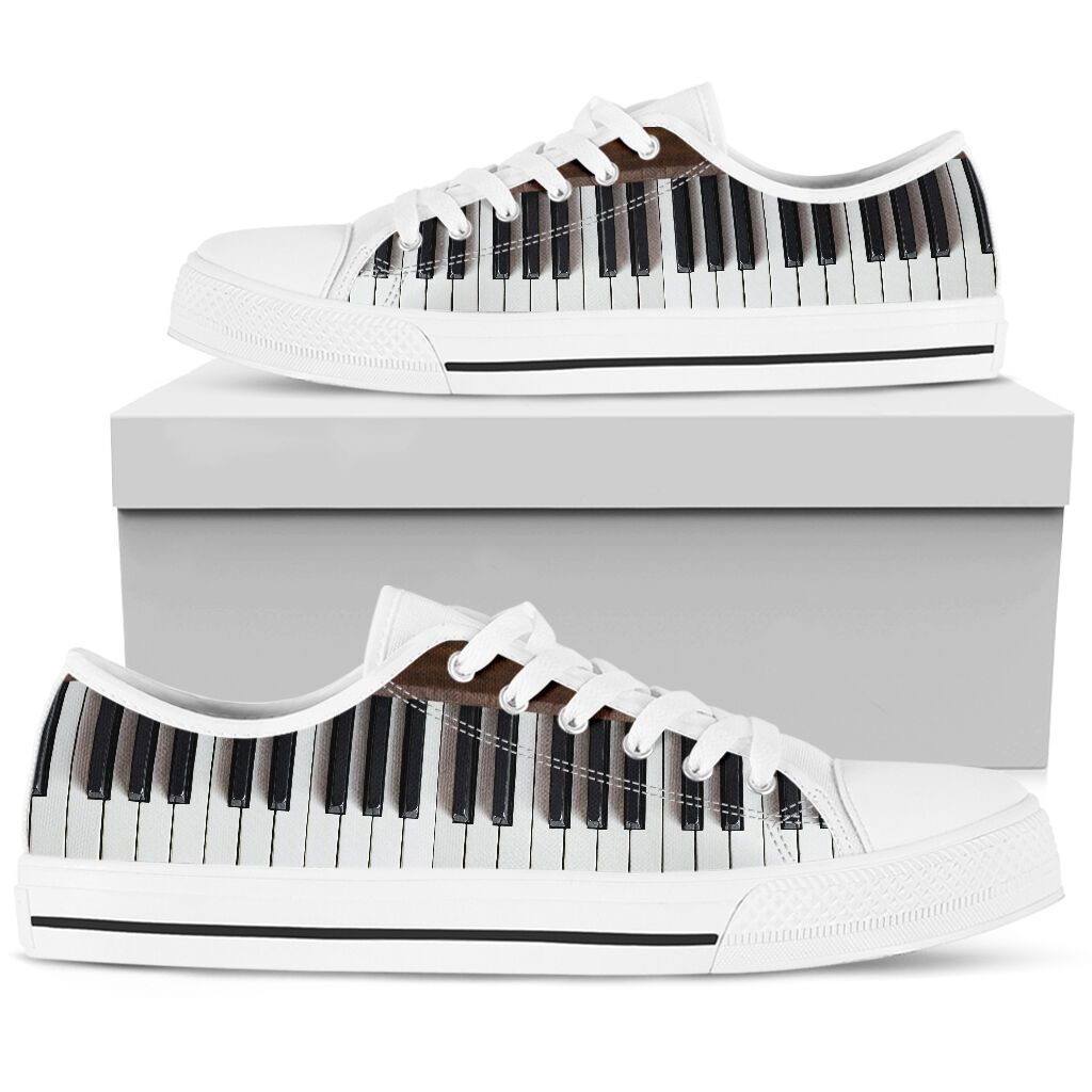 Piano Low Top Shoes HG14-Apparel-HG-US5 (EU38)-MEN'S LOW TOP-Vibe Cosy™