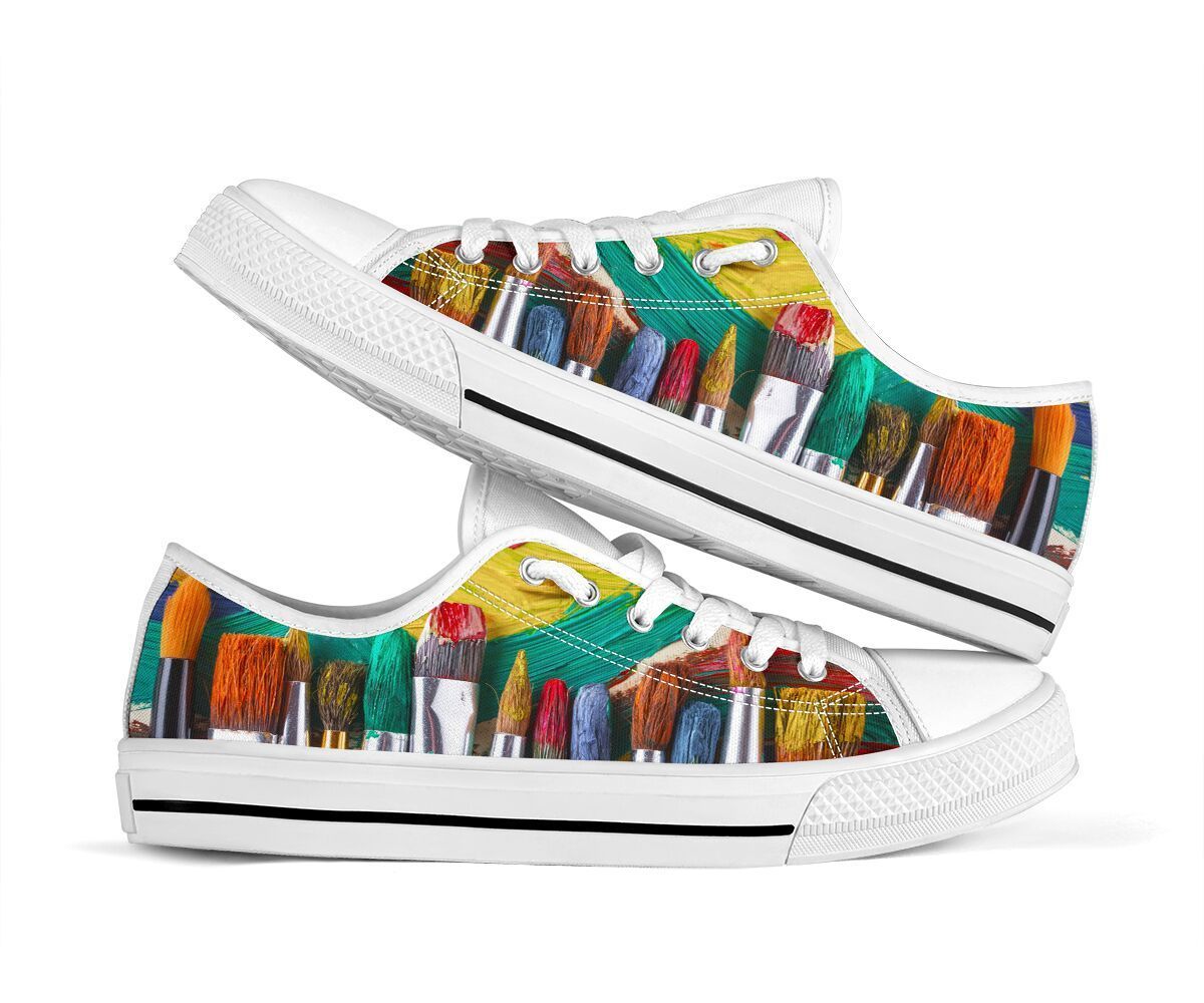 Art Teacher Low Top Shoes HG03-Apparel-HG-US5 (EU38)-MEN'S LOW TOP-Vibe Cosy™
