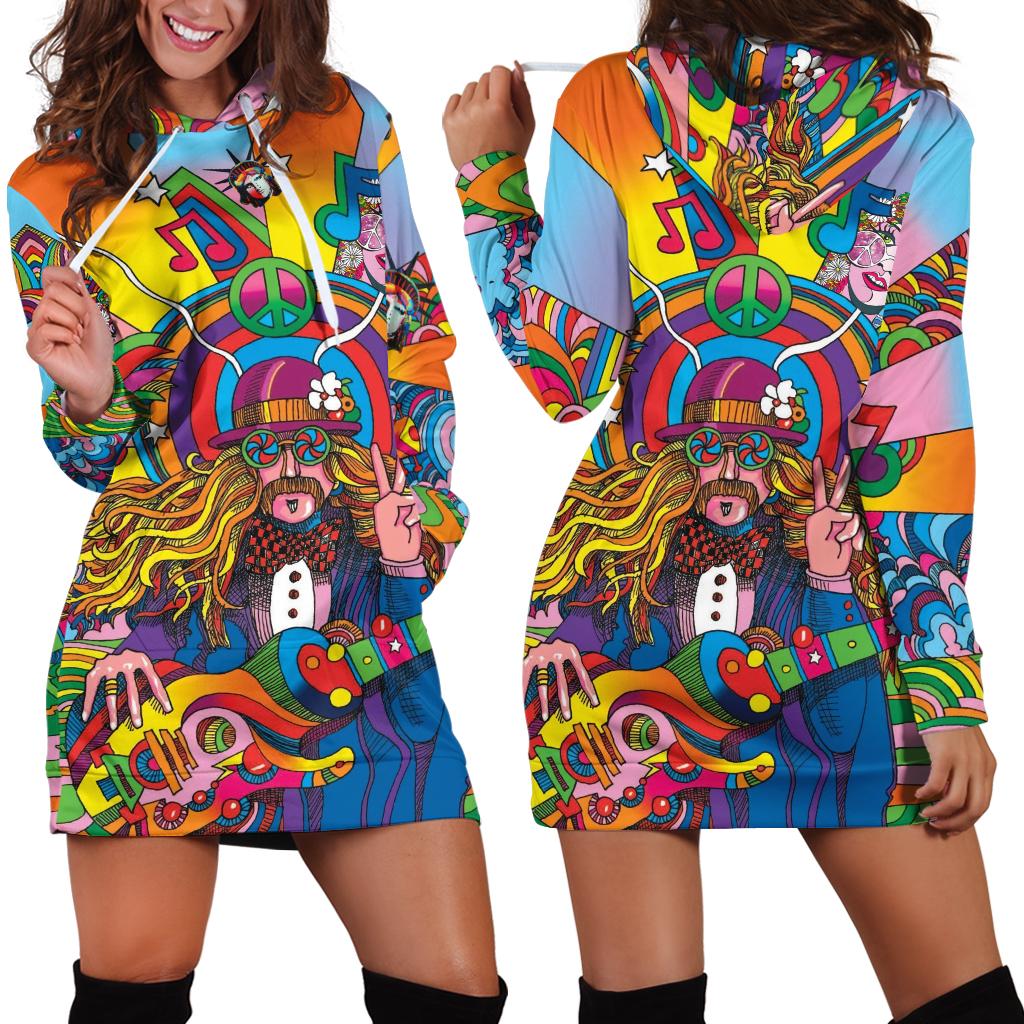 Fall In Love With Hippie Guys Hoodie For Men And Women
