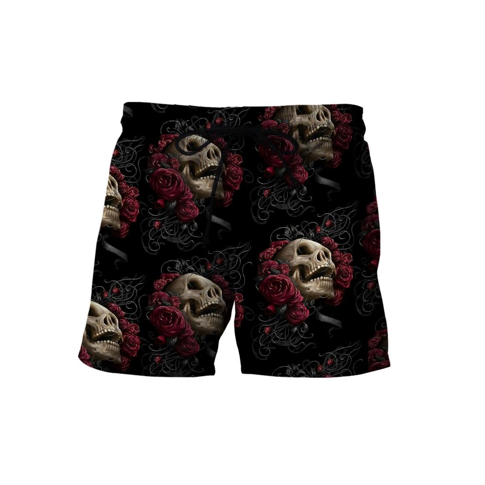 Skulls And Roses Art Hoodie For Men And Women