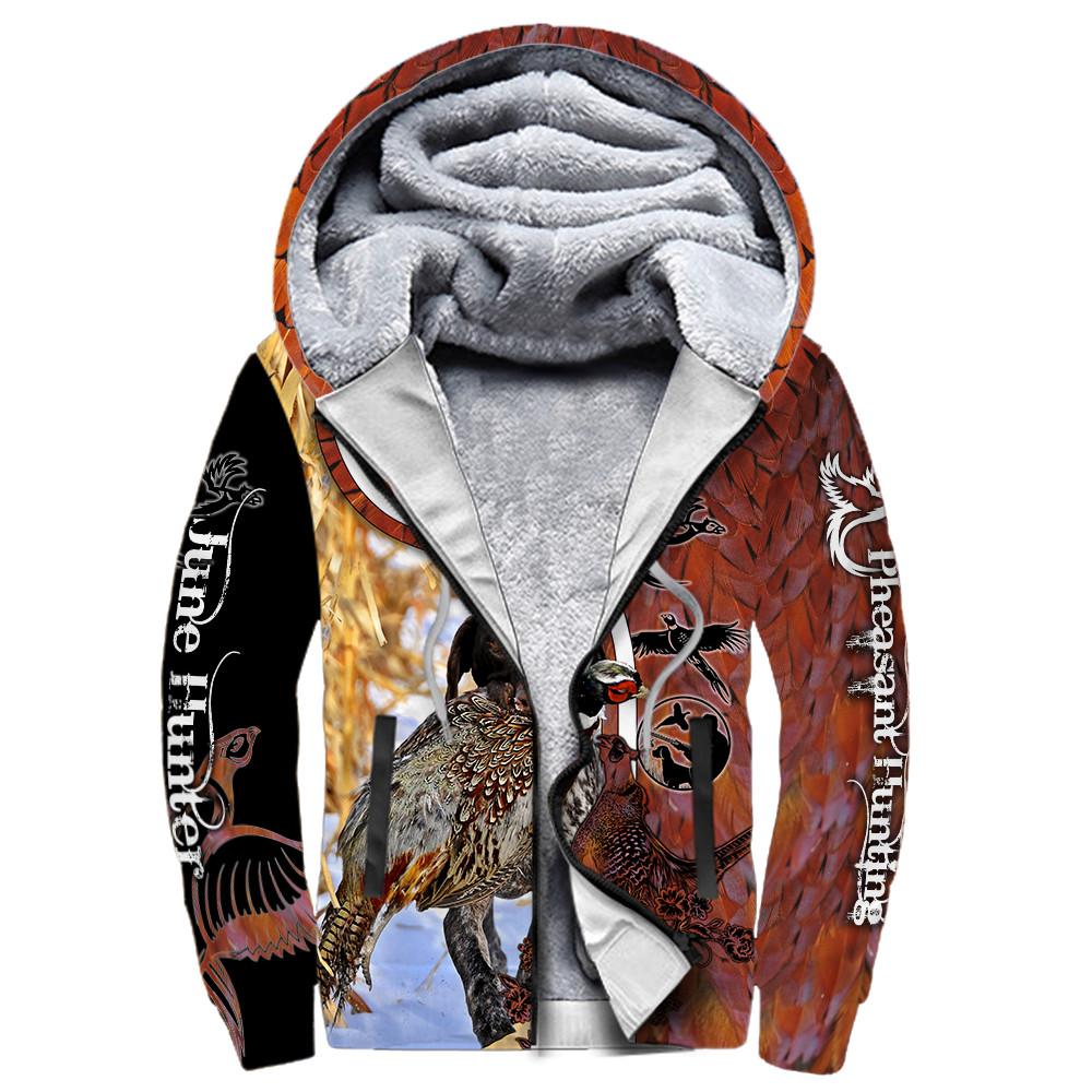Premium Pheasant Hunting June Hunter Camo 3D Over Printed Unisex Shirts ML