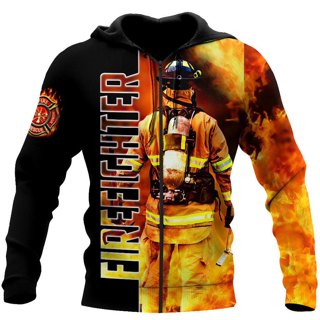 Firefighter 3D All Over Printed Shirts For Men and Women MH0211201