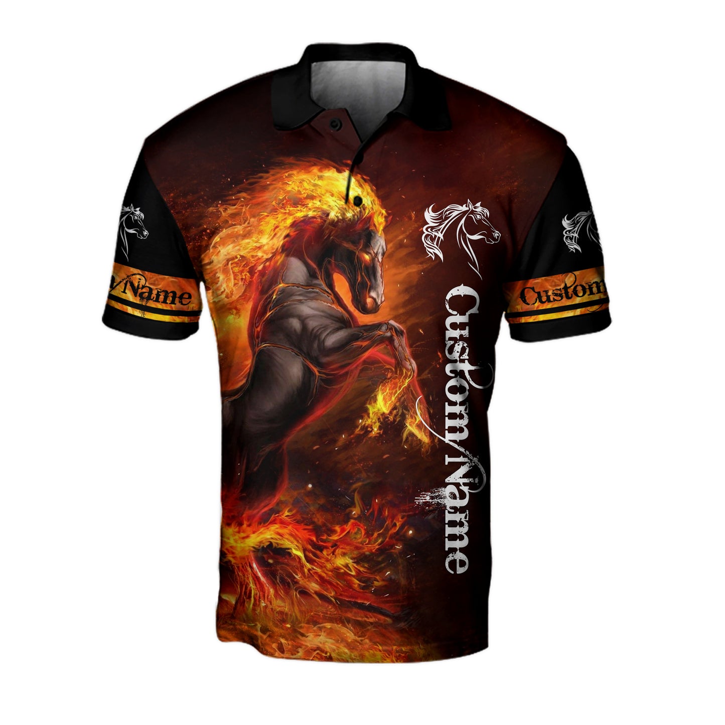 Horse Custom Name 3D All Over Printed Shirts For Men and Women Pi112022