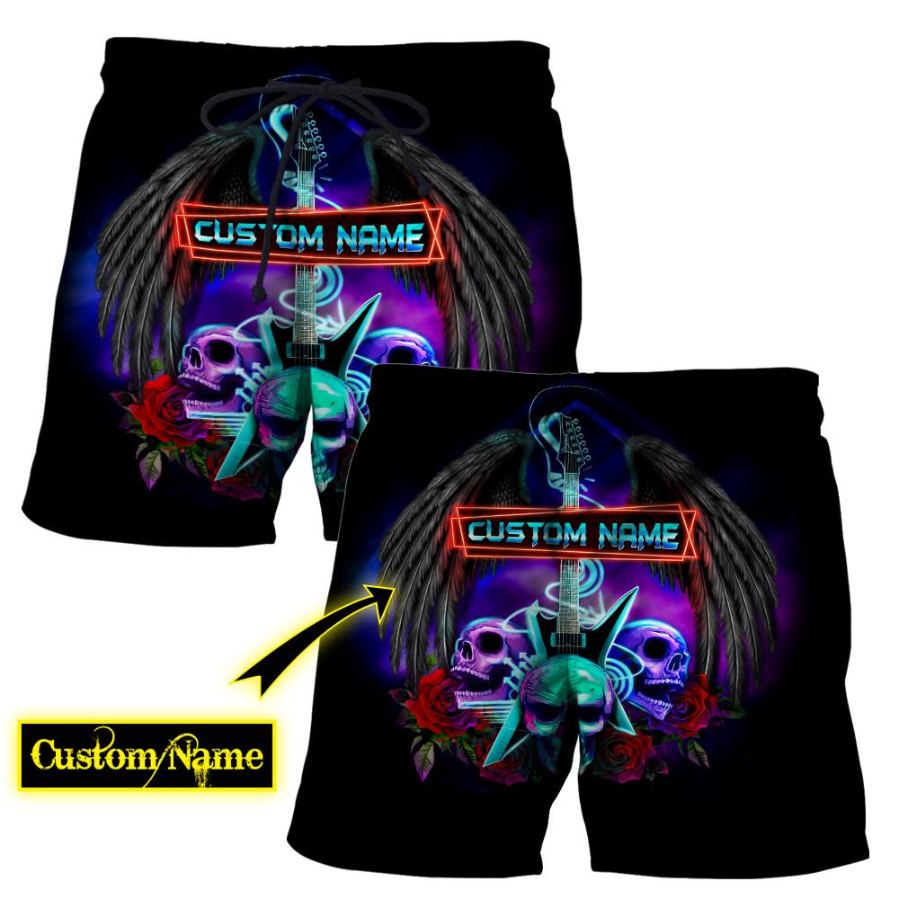 Customize Name Skull Rock Hoodie For Men And Women VP28122001HHND