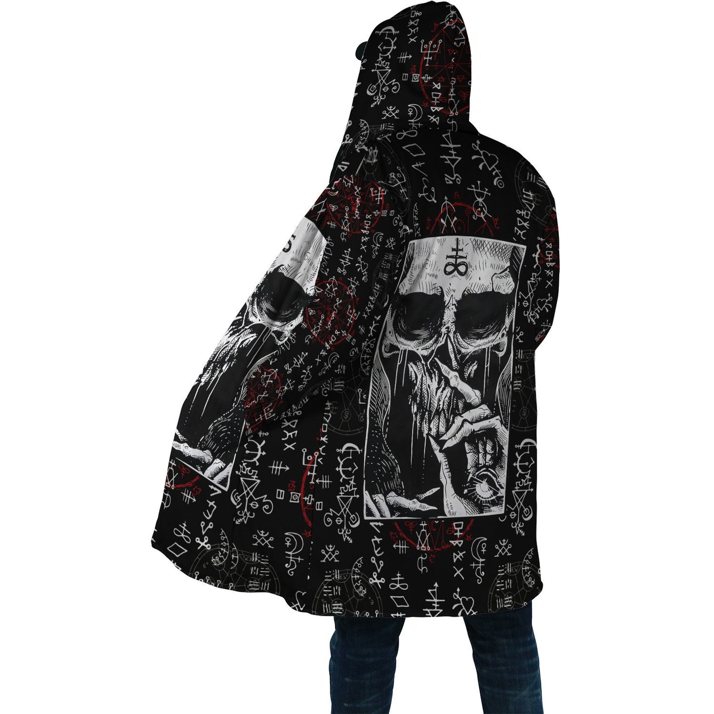 Skull Satanic Cloak For Men And Women TNA05012101