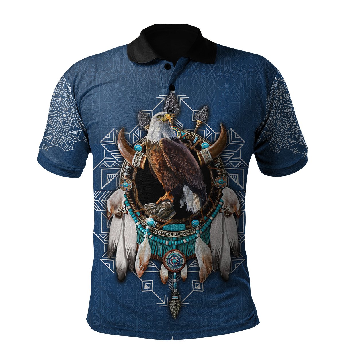 Eagle Native American 3D All Over Printed Unisex Shirt