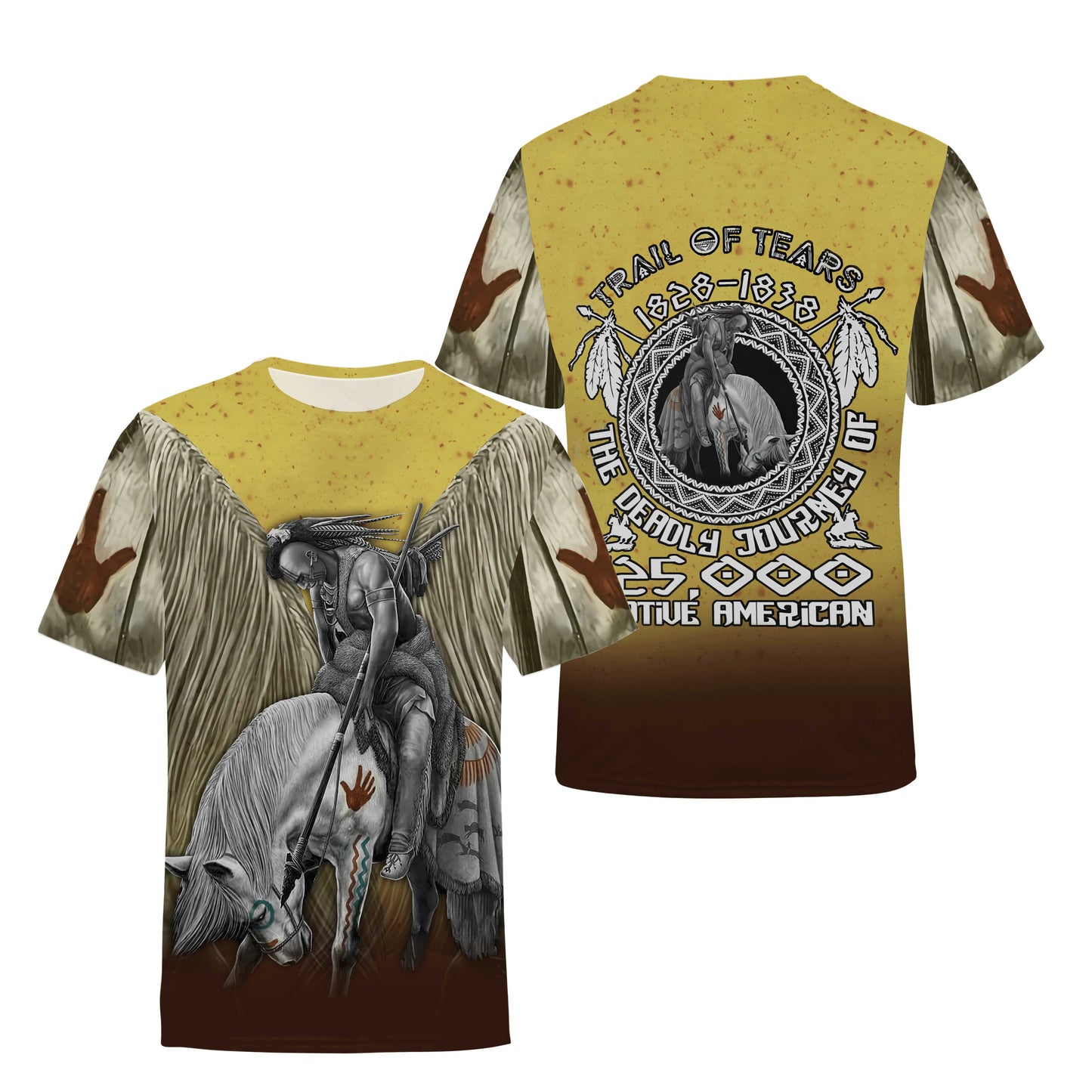 Native American 3D All Over Printed Unisex Shirts