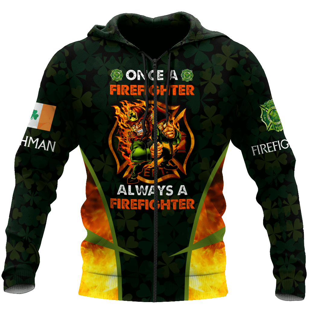 3D All Over Printed Irish- Firefighter Unisex Shirts XT