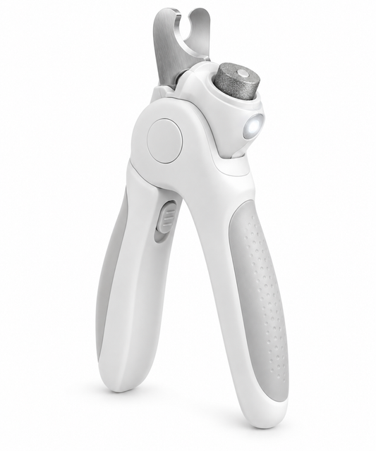 Quiet 2-in-1 LED Pet Nail Clipper & Grinder