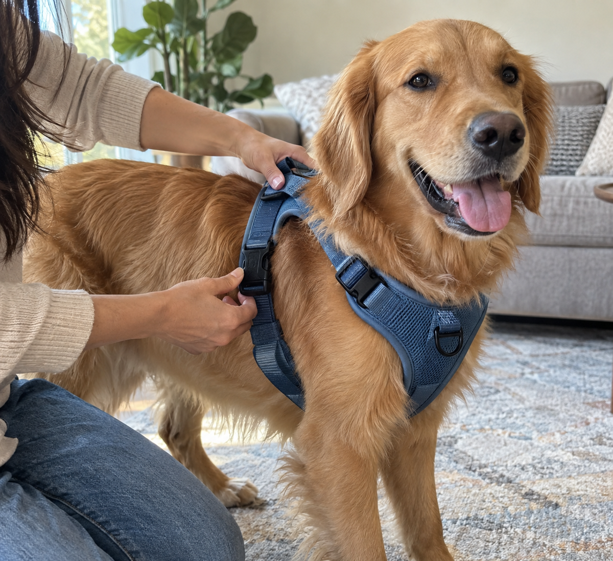 Gentle Control Padded No-Pull Dog Harness