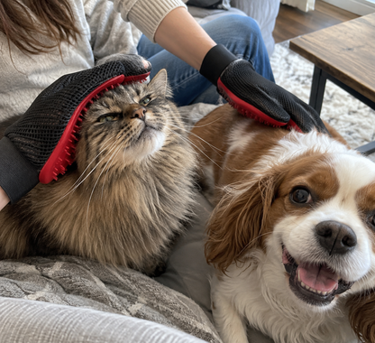 Effortless Pet Hair Remover Cleaning Glove