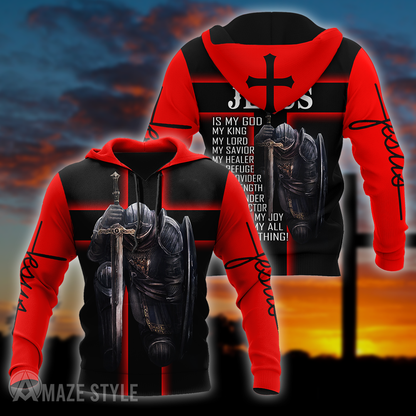 Premium Jesus 3D All Over Printed Unisex Shirts - Amaze Style™-Apparel