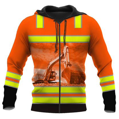 Customize Name Heavy Equipment Operator 3D All Over Printed Unisex Shirt