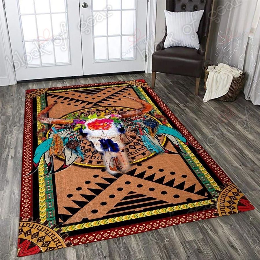 Native American 3D All Over Printed Rug