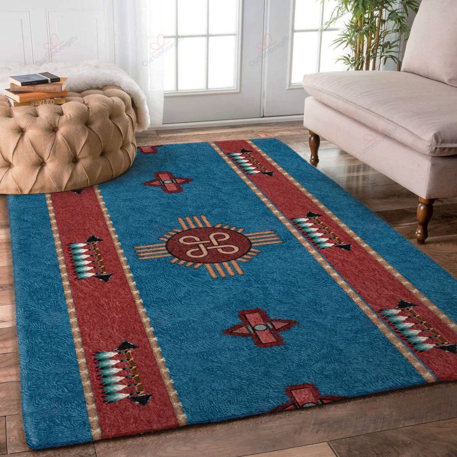 Native American 3D All Over Printed Rug
