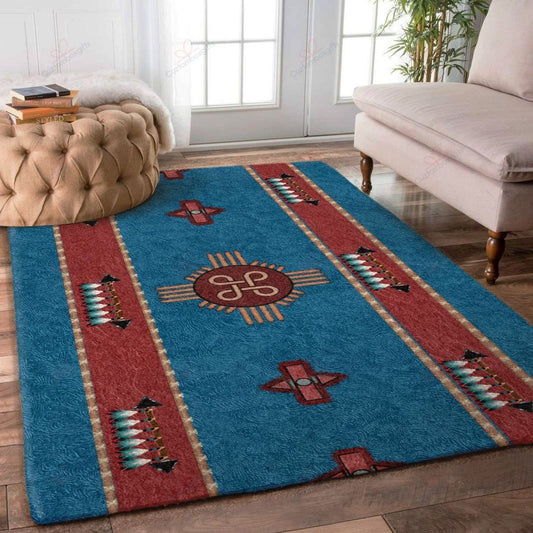 Native American 3D All Over Printed Rug