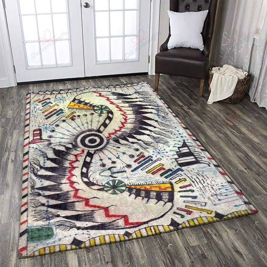 Native American 3D All Over Printed Rug