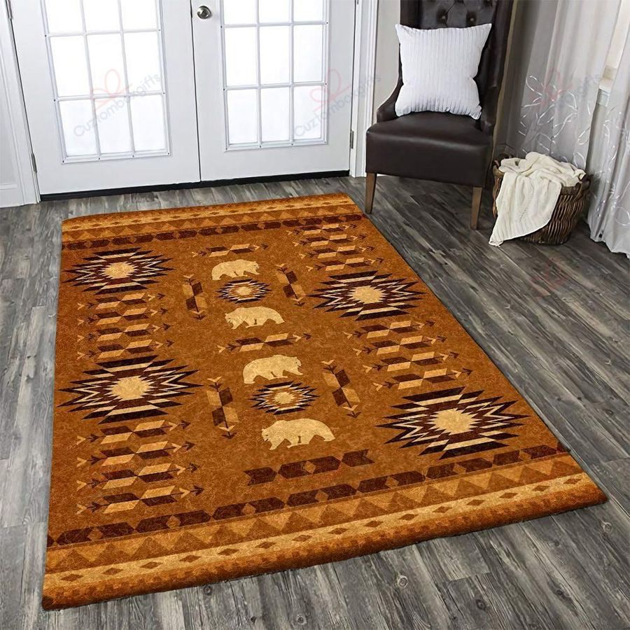 Native American 3D All Over Printed Rug