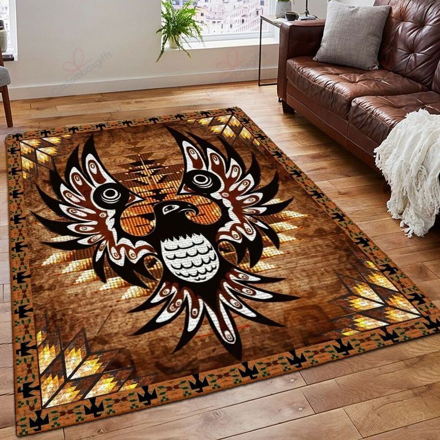 Native American 3D All Over Printed Rug
