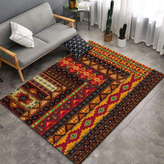 Native American 3D All Over Printed Rug