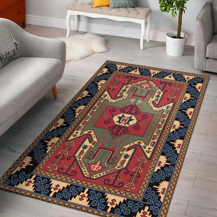 Native American 3D All Over Printed Rug