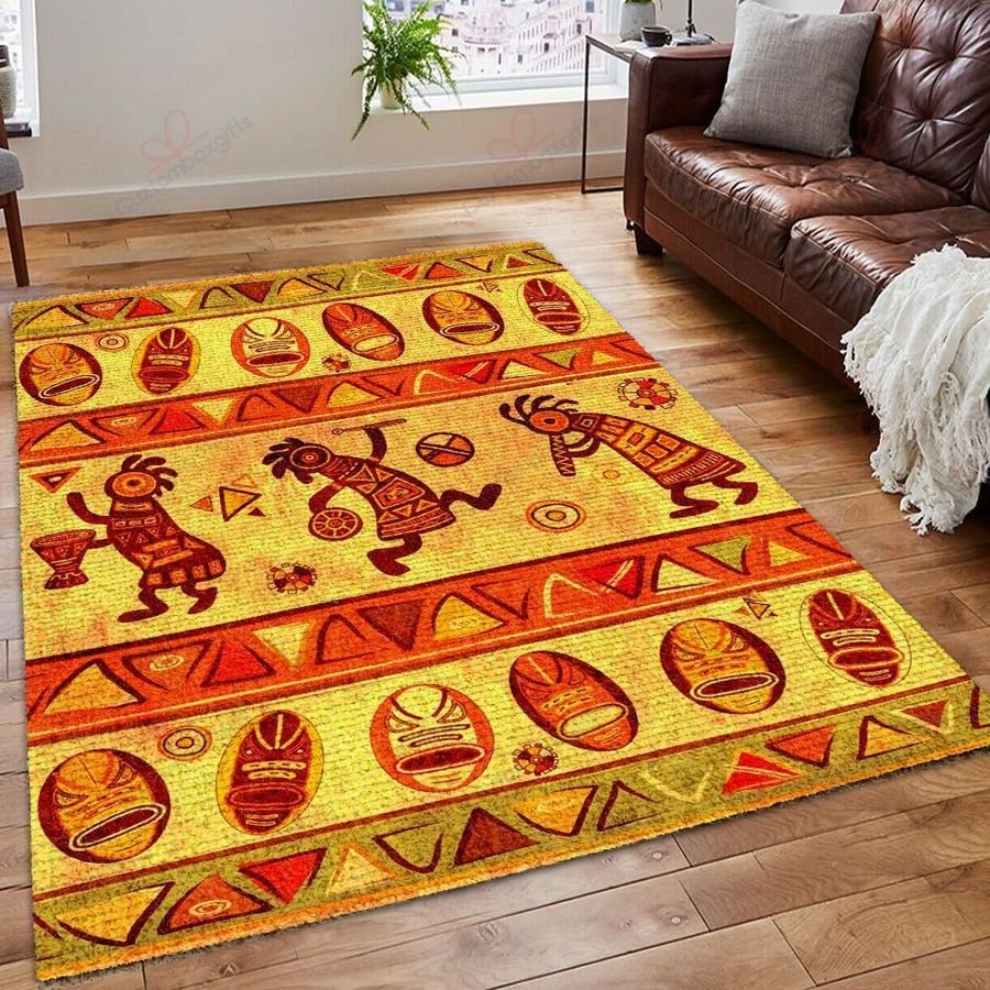 Native American 3D All Over Printed Rug