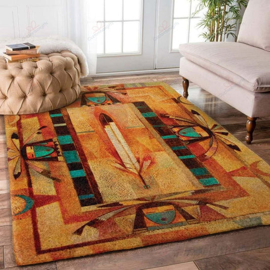 Native American 3D All Over Printed Rug
