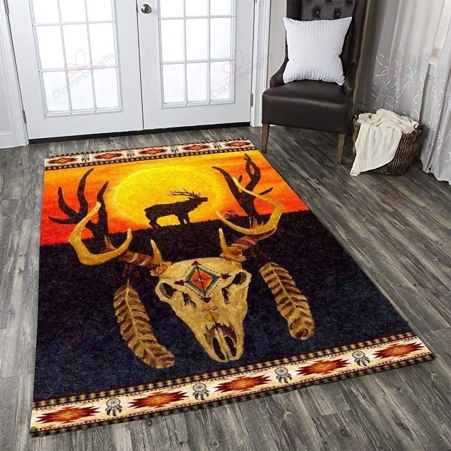 Native American 3D All Over Printed Rug